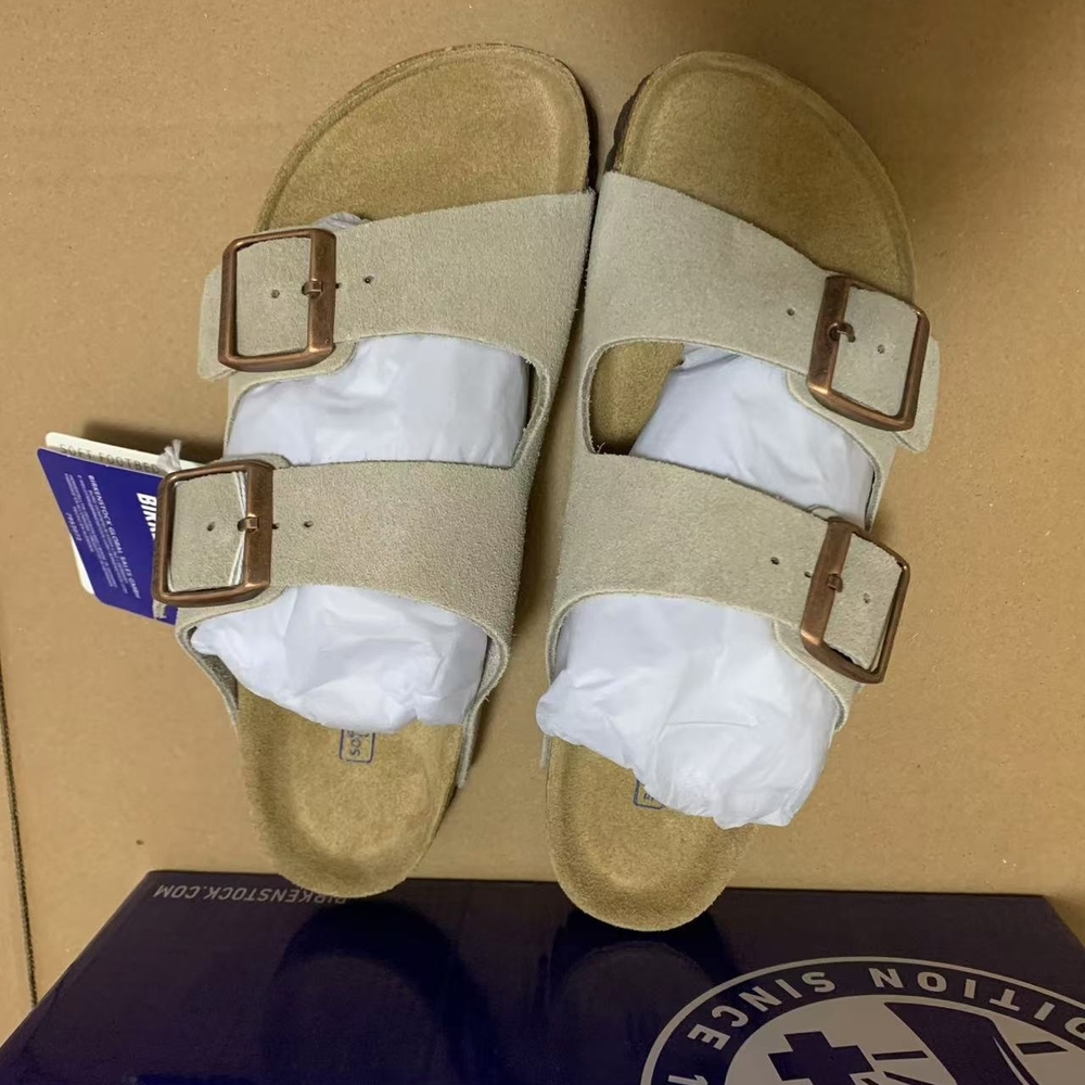 Birkenstock Men's Tan Sandals Narrow